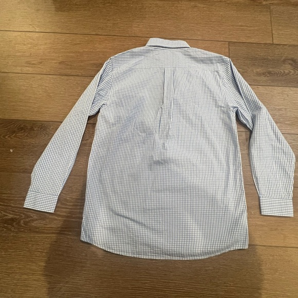 Boys Vineyard Vines Button Down Blue Gingham - Picture 11 of 11